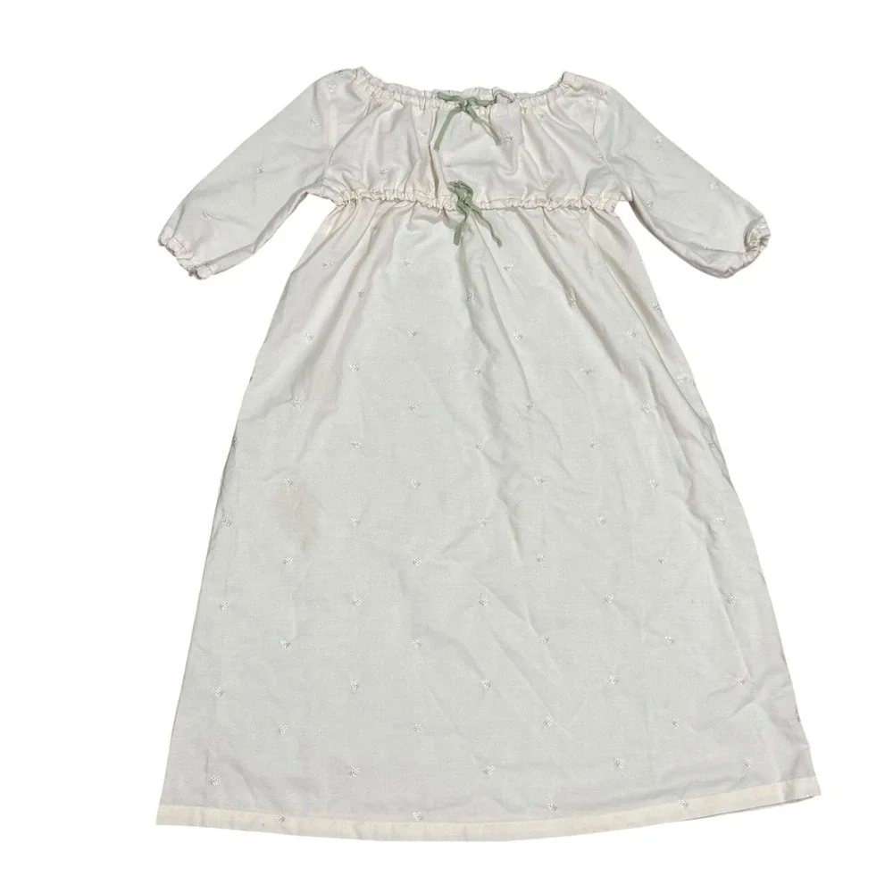 American Girl‎ Marie-Grace Nightgown Girls M Cream Historical Retired 2014